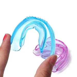 Teeth Trays Pink Mouth Guard Dental Alginate Adult Tooth Straightening Trainer Teeth Braces Orthodontic Dental