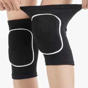 Thick EVA Sponge Knee Pads Anti-Collision Elastic Compression Knee Protector For Dance Skating Sports Men Women