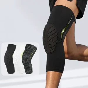 Thickened Foam Knee Pad Basketball Powerlifting Running Workout Knee Guard Sports Safety Leg Sleeve Compression Knee Pad Brace