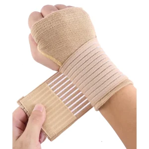 Thickened and Compressed Palm Protection Sports Cycling Protective Gloves Fitness Elastic Wrist Guards