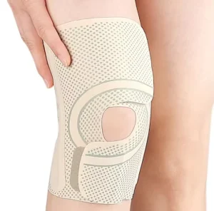 Thin Breathable Invisible Meniscus Knee Brace Knee Support Spring Support for Sports Running Walking