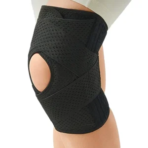 Thin Breathable Knee Support for Men and Women Enhanced Meniscus Protector for Running Sports Knee Joint Injury Relief