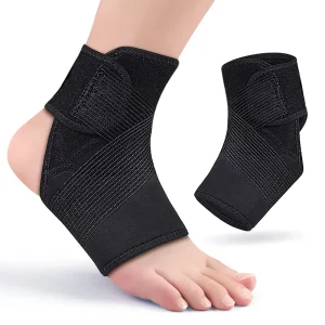 Thin Sports Ankle Brace Stabilizing Band Soccer Running Breathable Foot Support Compression Polyester Fiber
