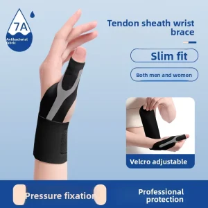 Thin Thumb Tenosynovitis Brace Wrist Stabilizer Sleeve for Mouse Hand Joint Sprain Thumb Immobilizer Support