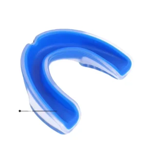 Three Color Custom Logo Sports Mouth Guard Tri Color Gum Shield for Boxing Football Basketball MMA