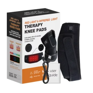 Three position Red Light Deep Therapy Muscle Relaxation Inflammation Link Analgesia Treatment Knee Protector with logo
