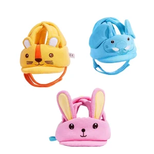 Toddler Head Protector Breathable Bumper Bonnet Safety Cap Baby Walker Head Helmet