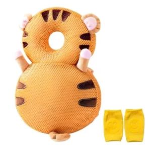 Toddler Walking Head Protection Backpack Headrest PP Cotton Filling Shaped Cushion Crawling Baby Pillow Multifunction One Size