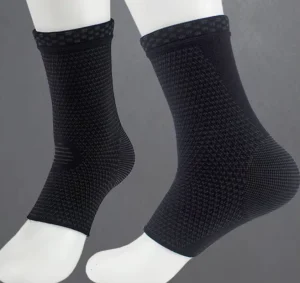 Top Rated Lightweight Nylon Ankle Brace High Resilience Moisture Wicking Yarn 3D Precision Knitting Unisex Athletic Protection