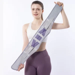 Training Back Lumber Support Belt Fitness Working Safety Muscle Strain Rehabilitation Breathable Waist Brace
