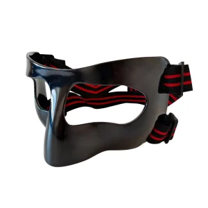 Transparent Sports Face Shield Adjustable One Size Nose Protector for Basketball Training