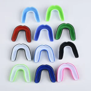 Two Color Silicone Tooth Guard Sports Mouth Guard for Basketball Football MMA