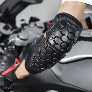 Two Piece Motorcycle Riding Protective Gear, Windproof, Warm, and Fall Resistant, Elbow Protection for All Seasons