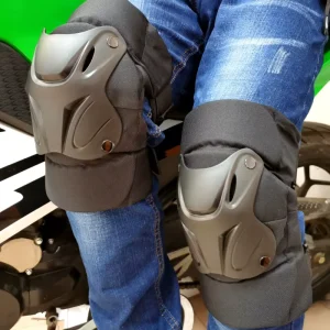 Two-Piece Set Outdoor Sports Anti-Fall Knee Pad Protective Legs for Motorcycling Off-Road Racing Roller Skating