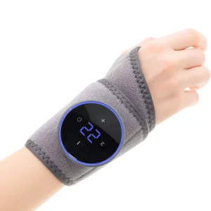 USB Rechargeable Electric Wrist Guard Hand Joint Pain Relief Wrist Guard Vibration Wrist Massager