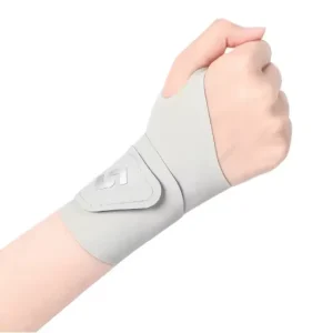 Ultra Thin Adjustable Wrist Guard Wrist Sprain Tendonitis Sleeve Badminton Basketball Joint Brace Wristband with Fastener Tape