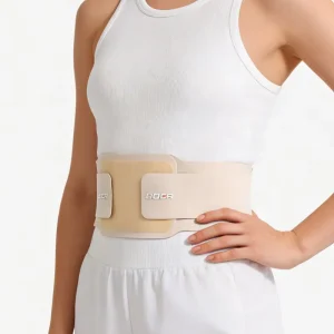Ultra Thin Back Brace Lightweight Breathable Invisible Waist Support Belt for Lower Back Pain Relief