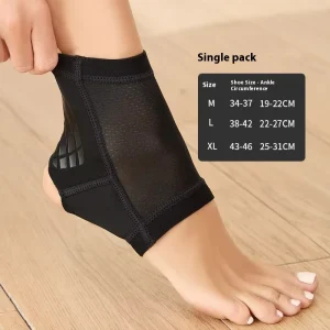 Ultra Thin Breathable Outdoor Sports Fixed Compression Joint Sprain Prevention Basketball Running Training Ankle Support Brace
