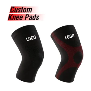 Ultra Thin Elastic Nylon Knee Support Stabilizer Soft Knitted Compression Knee Sleeve for Arthritis Pain Relief