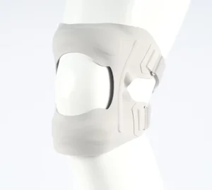 Ultra Thin Sport Slip on Easy Wear Compression Knee Brace for Running Yoga Cycling Fitness