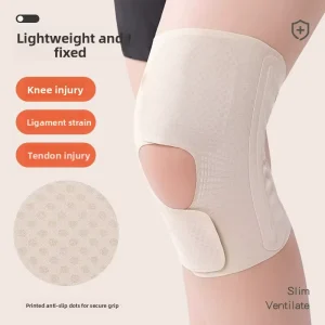 Ultra-thin Breathable Invisible Adjustable Meniscus Knee Protector for Unisex Running Sports Patella Injury Protective Cover