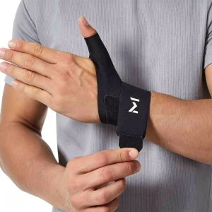 Ultra thin Spandex Fits Compression Left Right Hands Springs Stabilizing Thumb Wrist Support Brace