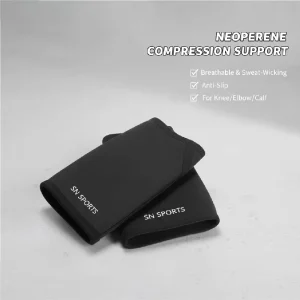 Unisex 7mm Neoprene Soft Breathable Compression Knee Sleeves Custom Logo Sports Knee Pads Weightlifting Protectors