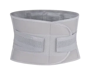 Unisex Abdominal Support Belt Adjustable Sports Lumbar Support Widened Breathable Lightweight Wrap-around Fixing Nylon Waist