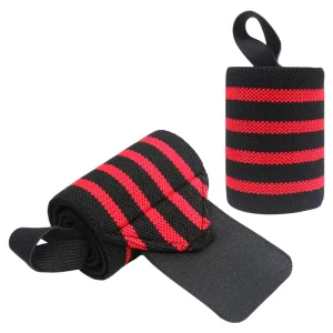Unisex Adjustable Compression Wrist Wraps Fitness Safety Brace Weightlifting Support Straps for Gym