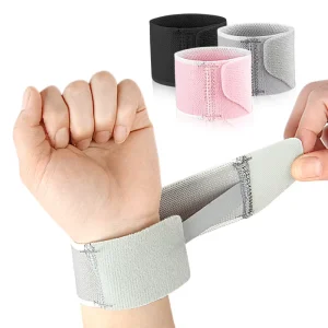 Unisex Adjustable Sport Wrist Support Brace Wrist Guards for Women and Men Polyester Wrist Straps