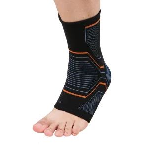Unisex Ankle Brace Sprain Stabilization Preventing Rolls Protective Sleeve for Multi Sport (Sports) Use Model 3008