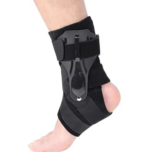 Unisex Ankle Sprain Support Brace Anti Sprain For Closure ABS Material Joint Protective Sleeve Fracture Splint Adult