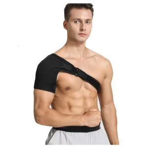 Unisex Breathable Compression Neoprene Shoulder Support Belt Adjustable Elastic Sport Shoulder Support Brace