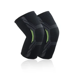 Unisex Custom Logo High Elasticity Knee Shin Guard Sports Knee Sleeves Knee Sleeve Brace for Outdoor Sports