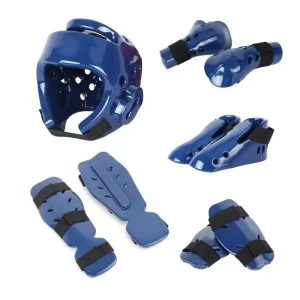 Unisex High Level Sports Protection Body Protectors Five Sets of Taekwondo & Karate Protective Gear for Men & Women