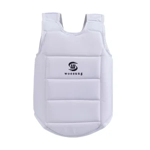 Unisex Karate Chest Guard Durable Foam Protector With Custom Logo For Sports Protection Bodyguard