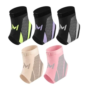 Unisex Light Weight Adjustable Compression Ankle Brace Sports Support Wrap With Protection Function