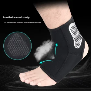 Unisex Lightweight Compression Ankle Support Brace Breathable Sports Running Brace Made From Neoprene