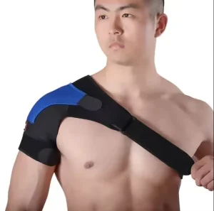 Unisex Neoprene Shoulder Pads Football Shoulder Back Support Brace