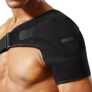 Unisex Shoulder Support Brace Factory Direct Neoprene Protective Shoulder Exercise Pads with Adjustable Strap Shoulder Guard