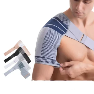 Unisex Soft Sports Shoulder Protectors Basketball Fitness Adjustable Breathable Straps Free Size