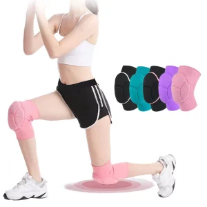 Unisex Sports Knee Pads Sponge Foam Protection Compression Knee Protector Support Anti slip Knee Brace for Sporting
