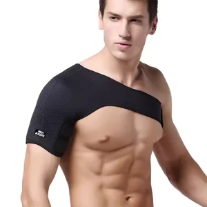 Unisex Sports Protective Gear Breathable SBR Material Shoulder Pad Secure Belt Wraps Lightweight Shoulder Protection