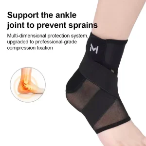 Unisex Sports Sprained Protection Compression Ankle Stabilize Ligaments Ankle Foot Brace Sleeves