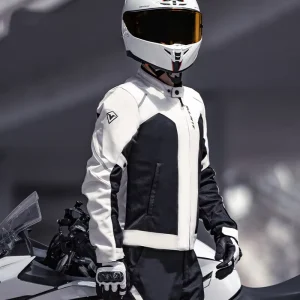 Unisex Summer Motorcycle Racing Jacket with Breathable Mesh Anti-Fall Protective Armor Plus Size Custom Logo