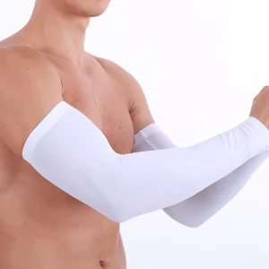 Unisex Summer Outdoor Sports Compression Arm Sleeve Protective UV Polyester Custom Color Longer Basketball Cycling Golf OEM ODM