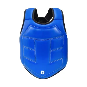 Unisex Thick Karate Boxing Chest Protector Guard with PU EVA Material