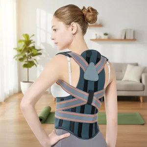 Universal Sports Lumbar Protector Breathable Posture Corrector with Shoulder Back Support Belt