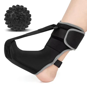 Upgraded Professional Protection Neoprene Foot Droop Stretch Belt Night Splint Adjustable Unisex Ankle Support
