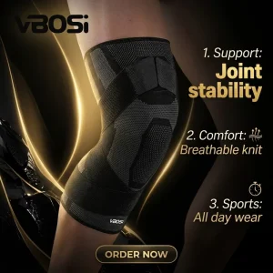 VBOSi 8067 Knee Protector Wear Resistant Shock Absorb Knee Brace Anti Fall Anti Collision Safety Joint Outdoor Climbing Hiking